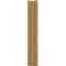 Ekena Millwork 5 1/2-in W x 22-in D x 34-in H Funston Trad Rough Cedar Woodgrain TimberThane Outlooker, Primed Tan OUTUR055X22X34FST04RCPR - alternate 3